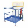 Vestil FULL FEAT WORK PLATFORM W/ CASTERS 48 X 48 WP-4848-CA-FF